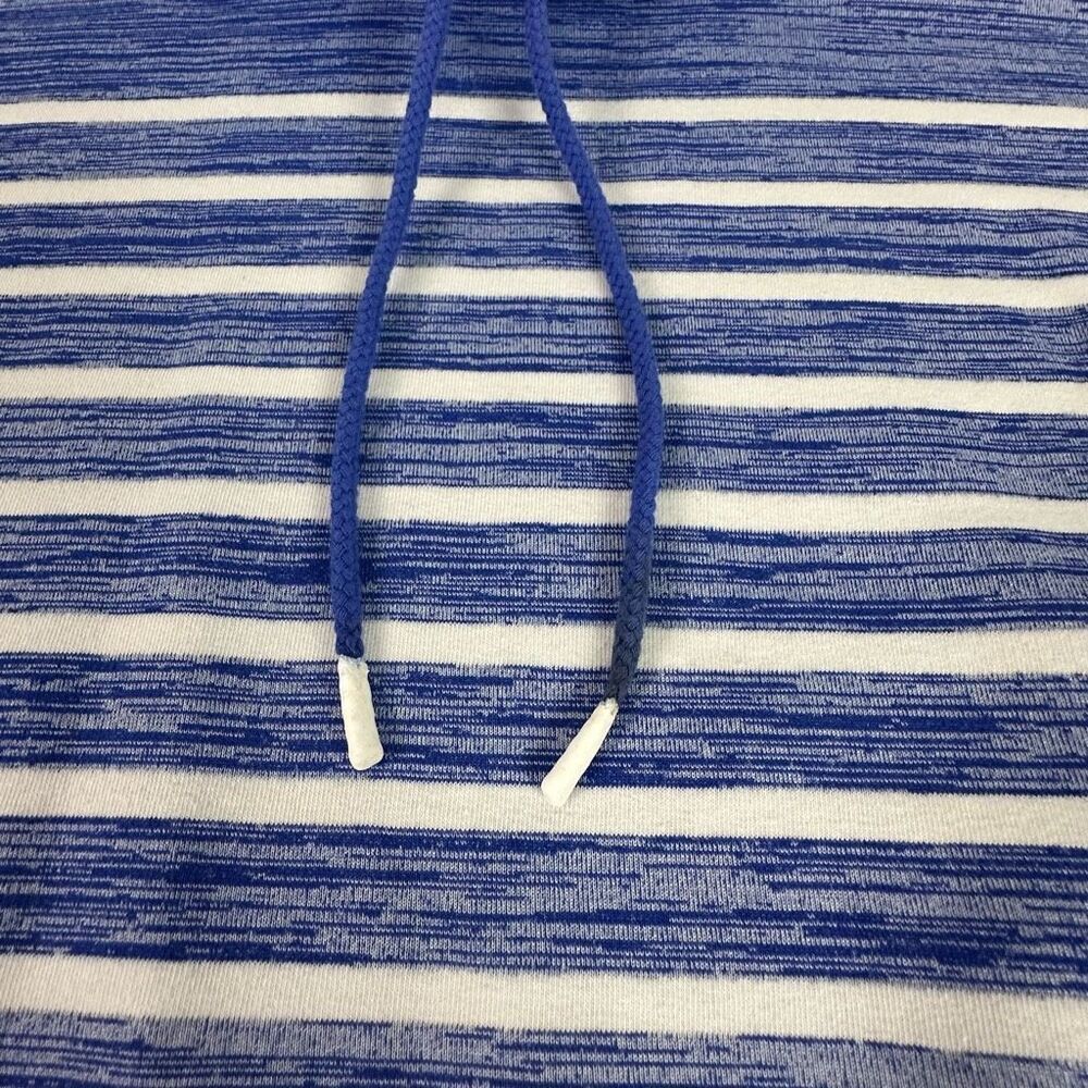 T By Talbots Stripe Cowl Pullover Size S/M Blue - image 8